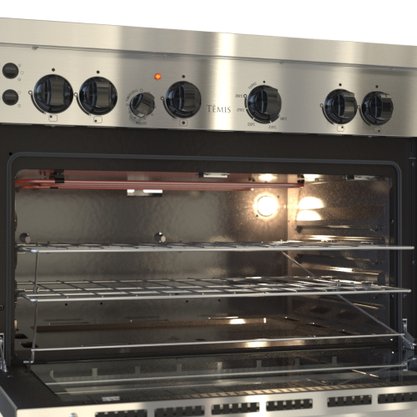 Fogão a Gás Temis Inox 5 Queimadores 220V Venax