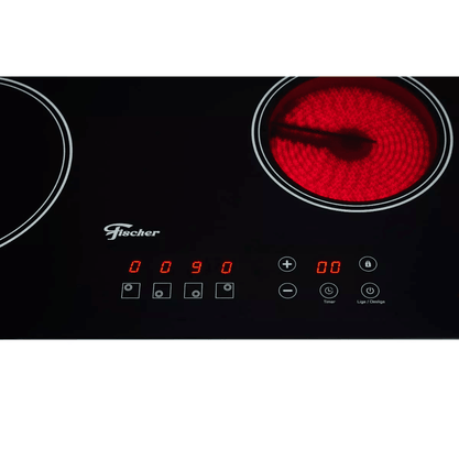 Cooktop Elétrico Mesa Vitrocerâmica 4 Queimadores 220V Fischer