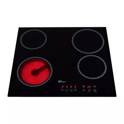 Cooktop Elétrico Mesa Vitrocerâmica 4 Queimadores 220V Fischer