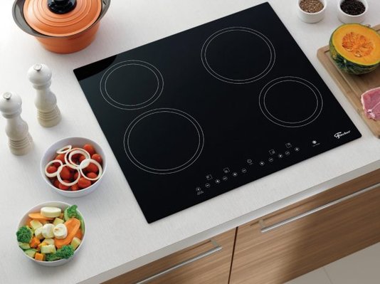Cooktop Elétrico Mesa Vitrocerâmica 4 Queimadores 220V Fischer