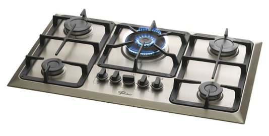 Cooktop Infinity a Gás 5 Queimadores Inox Bivolt Fischer