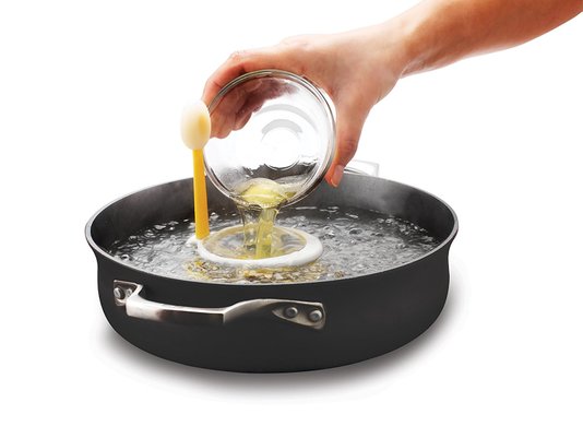 Forma Suporte para Cozinhar Ovo Poche Koizas Chic