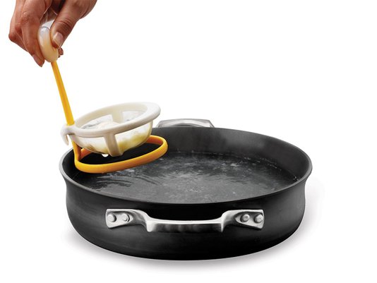 Forma Suporte para Cozinhar Ovo Poche Koizas Chic