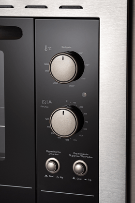 Forno Elétrico Fit Line de Embutir Frontal Inox 44 Litros 220V Fischer
