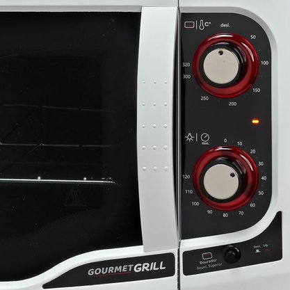Forno Elétrico Gourmet Grill de Bancada Branco 44 Litros 220V Fischer