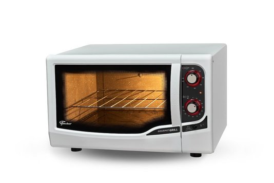 Forno Elétrico Gourmet Grill de Bancada Branco 44 Litros 220V Fischer