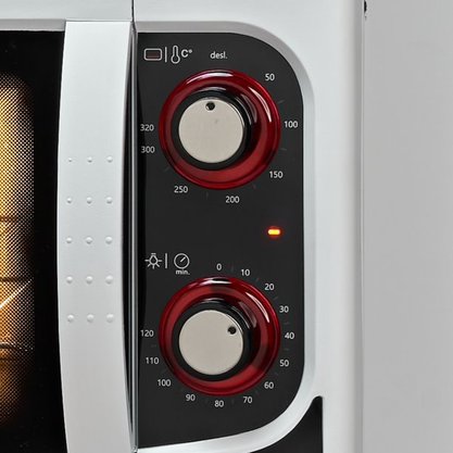 Forno Elétrico Gourmet Grill de Bancada Branco 44 Litros 220V Fischer