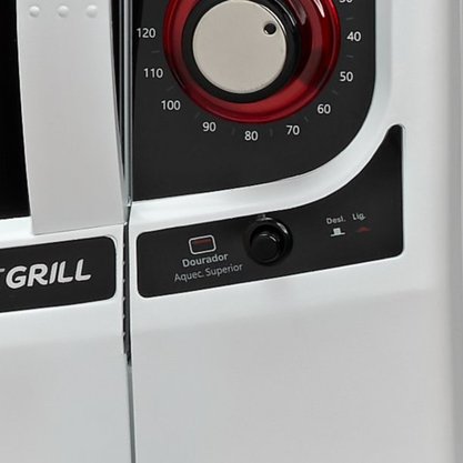 Forno Elétrico Gourmet Grill de Bancada Branco 44 Litros 220V Fischer