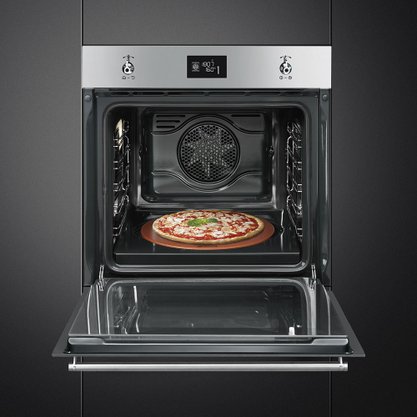 Forno Elétrico Multifunção Termoventilado Inox 65 Litros 60cm 220V Smeg
