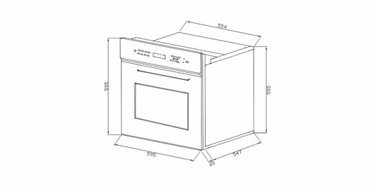 Forno Montreal Multifunção Elétrico Digital 73 Litros 220V Debacco
