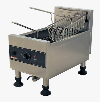 Fritadeira Elétrica Profissional de Bancada Aço Inox MEC-1 220V Multifritas
