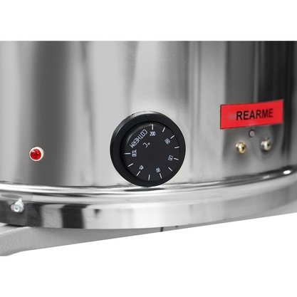 Fritadeira Industrial Elétrica Água e Óleo Inox FIE20 20 Litros 220V Metvisa