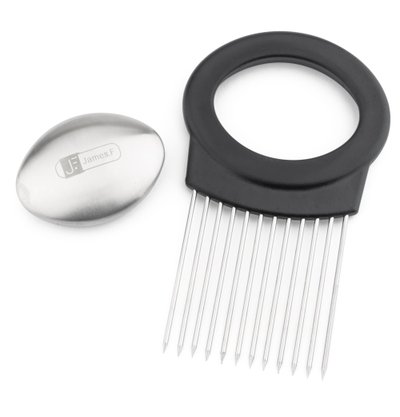 Garfo para Cortar Cebola com Sabonete em Inox James.F