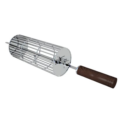 Grelha Cesto Para Espeto Giratório Inox Xpeto