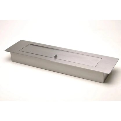 Lareira Ecológica Aço Inox Escovada 81cm Selmetal