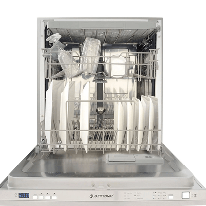 Lava Louças de Embutir 14 Serviços Inox Sem Revestimento 60cm 220V Elettromec