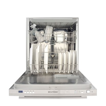 Lava Louça de Embutir 14 Serviços Inox com Revestimento 60cm 220V Elettromec