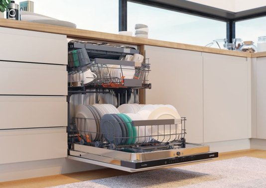 Lava Louças Smart Flex 16 Serviços de Embutir e Revestir 60cm 220V Gorenje