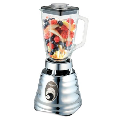 Liquidificador Osterizer Clássico Prata 3 Velocidades 1,25L Jarra de Vidro 600W 220V Oster
