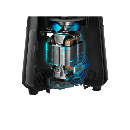 Liquidificador Série 5000 Jarra Plástico 3L Preto 1200W 220V Philips Walita