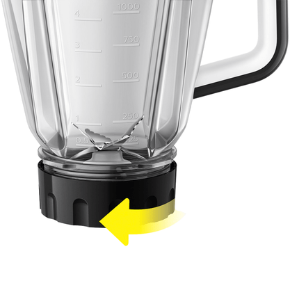Liquidificador Série 5000 Jarra Plástico 3L Preto 1200W 220V Philips Walita