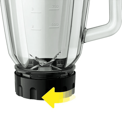 Liquidificador Série 5000 Jarra Vidro 2L Preto 1200W Inox 220V Philips Walita