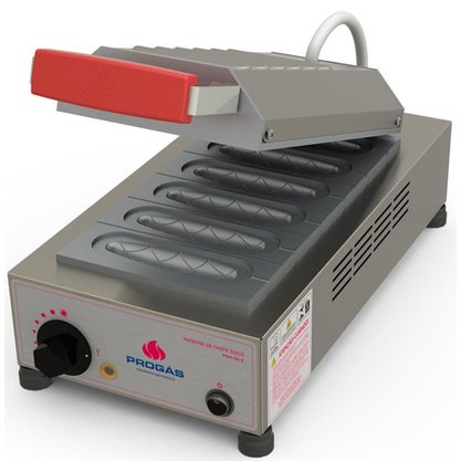Máquina de Crepe Suíço 6 Cavidades PRK-06 Style 220V Progás