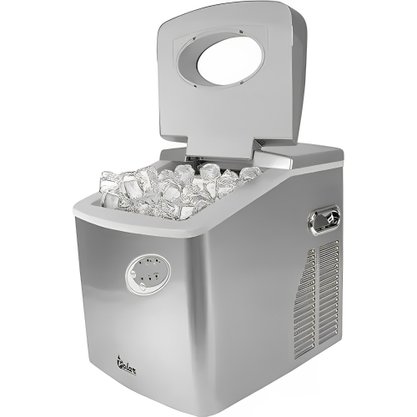 Máquina de Gelo em Cubos Prata 22kg Dia 220V Polar
