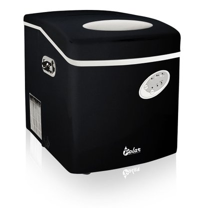 Máquina de Gelo em Cubos Preto 22kg Dia 220V Polar