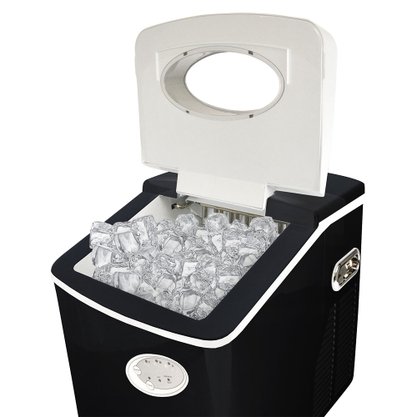 Máquina de Gelo em Cubos Preto 22kg Dia 220V Polar