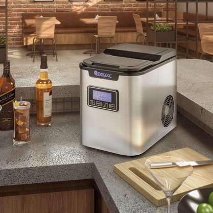 Máquina de Gelo Portátil com Display 220V Gelopar