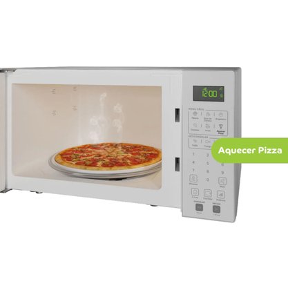 Micro-ondas Branco com 6 Opções de Menu Fácil 32 Litros 220V Consul