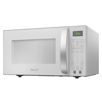 Micro-ondas Branco com 6 Opções de Menu Fácil 32 Litros 220V Consul