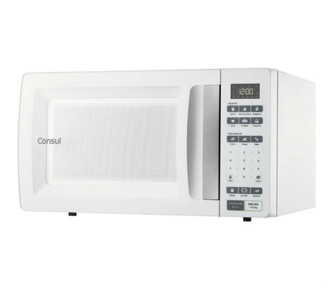 Micro-ondas Branco Função Descongelar 32 Litros 110V Consul