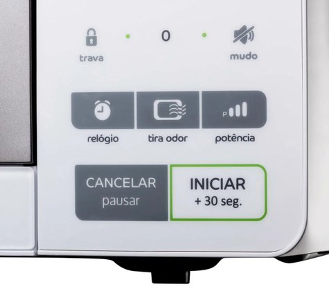 Micro-ondas Branco Função Descongelar 32 Litros 110V Consul