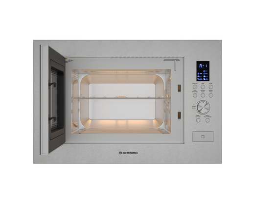 Micro-ondas Luce Flat Built-in com Grill Elétrico 25 Litros 220V Elettromec
