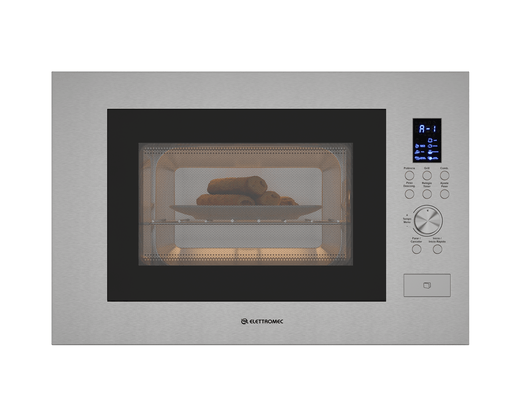 Micro-ondas Luce Flat Built-in com Grill Elétrico 25 Litros 220V Elettromec