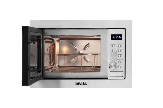 Micro-Ondas de Embutir Inox 23 Litros 220V Invita