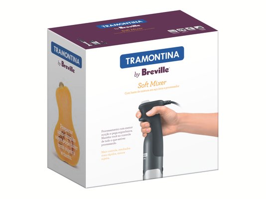 Mixer by Breville em Aço Inox com Copo 15 Velocidades 220V Tramontina