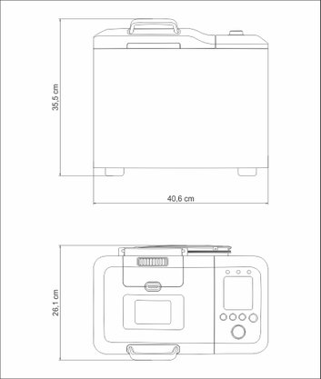 Panificadora by Breville Express em Aço Inox com Timer 220V Tramontina