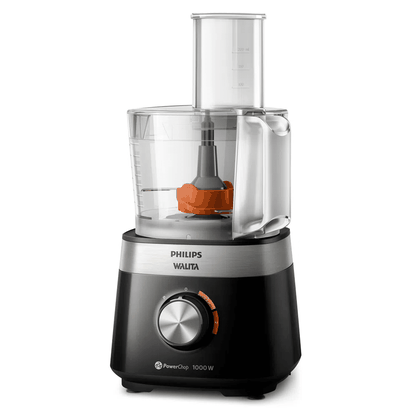 Multiprocessador + 8 Acessórios PowerChop 1000W Preto 220V Philips Walita