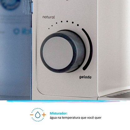 Purificador de Água Doméstico Due Immaginare Prata 220V IBBL