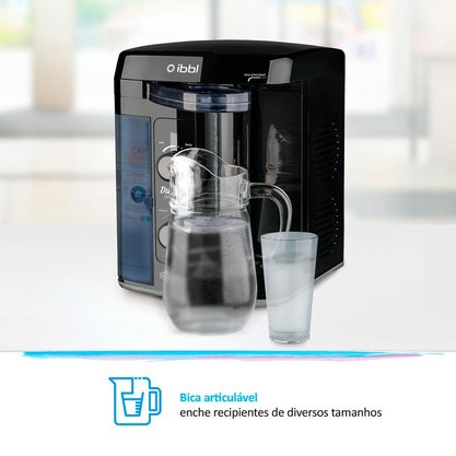 Purificador de Água Doméstico Due Immaginare Preto 220V IBBL