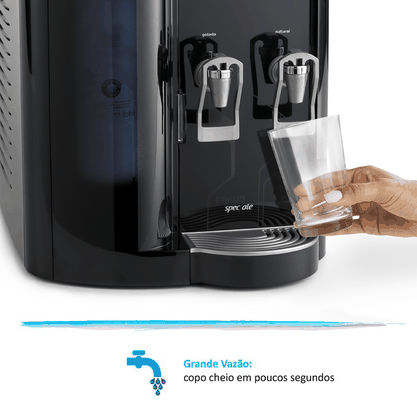 Purificador de Água Speciale Preto FR600 220V IBBL