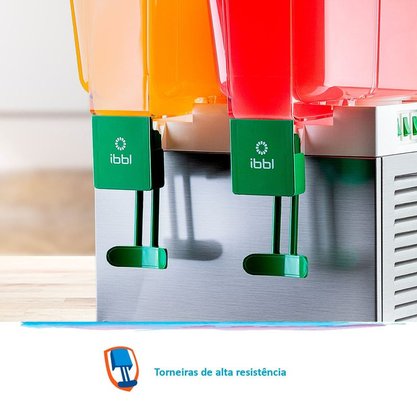 Refresqueira 2 Cubas de 15 Litros Inox BBS2 220V IBBL