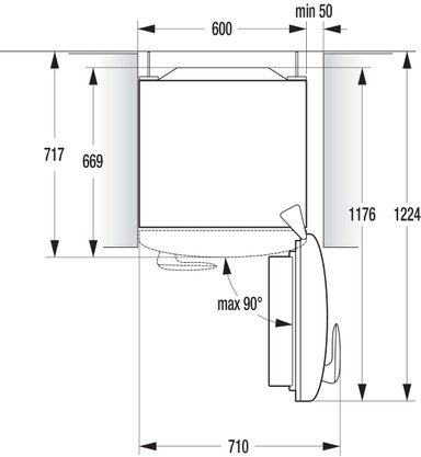Refrigerador Bottom Freezer 02 Portas Retro Ion Generation 329 Litros 220V Gorenje