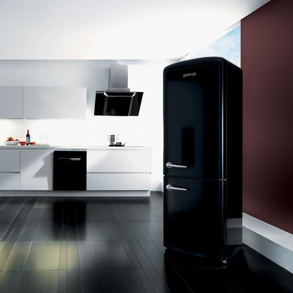 Refrigerador Bottom Freezer 02 Portas Retro Ion Generation 329 Litros 220V Gorenje