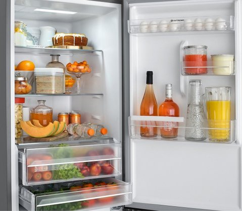 Refrigerador Bottom Freezer Titanium 360 Litros 220V Elettromec