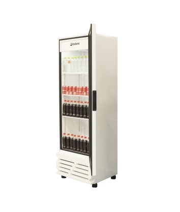 Refrigerador Expositor Vertical Porta de Vidro Branco 454 Litros 220V Imbera