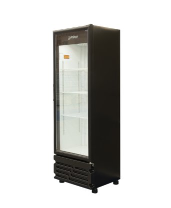 Refrigerador Expositor Vertical Porta de Vidro Preto 454 Litros 220V Imbera